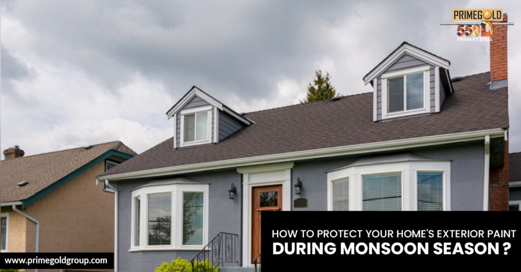 HOW TO PROTECT YOUR HOME'S EXTERIOR PAINT DURING MONSOON SEASON